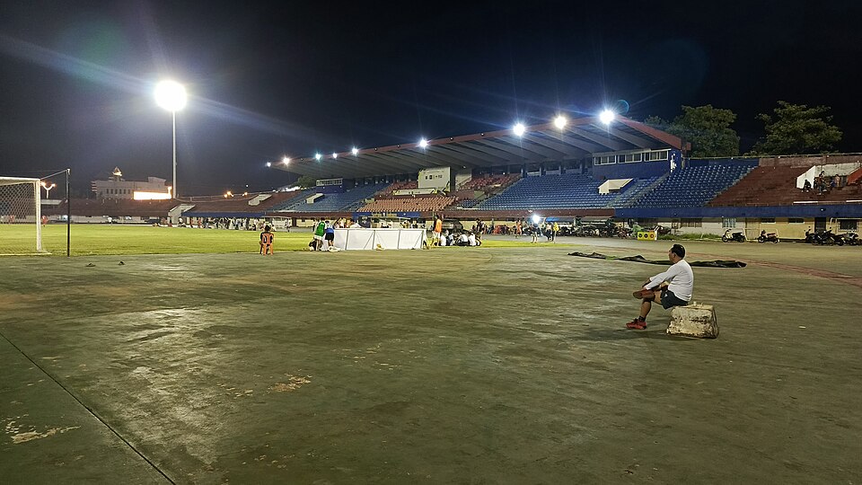 Champasak Stadium during at night 22Jan2026.jpg